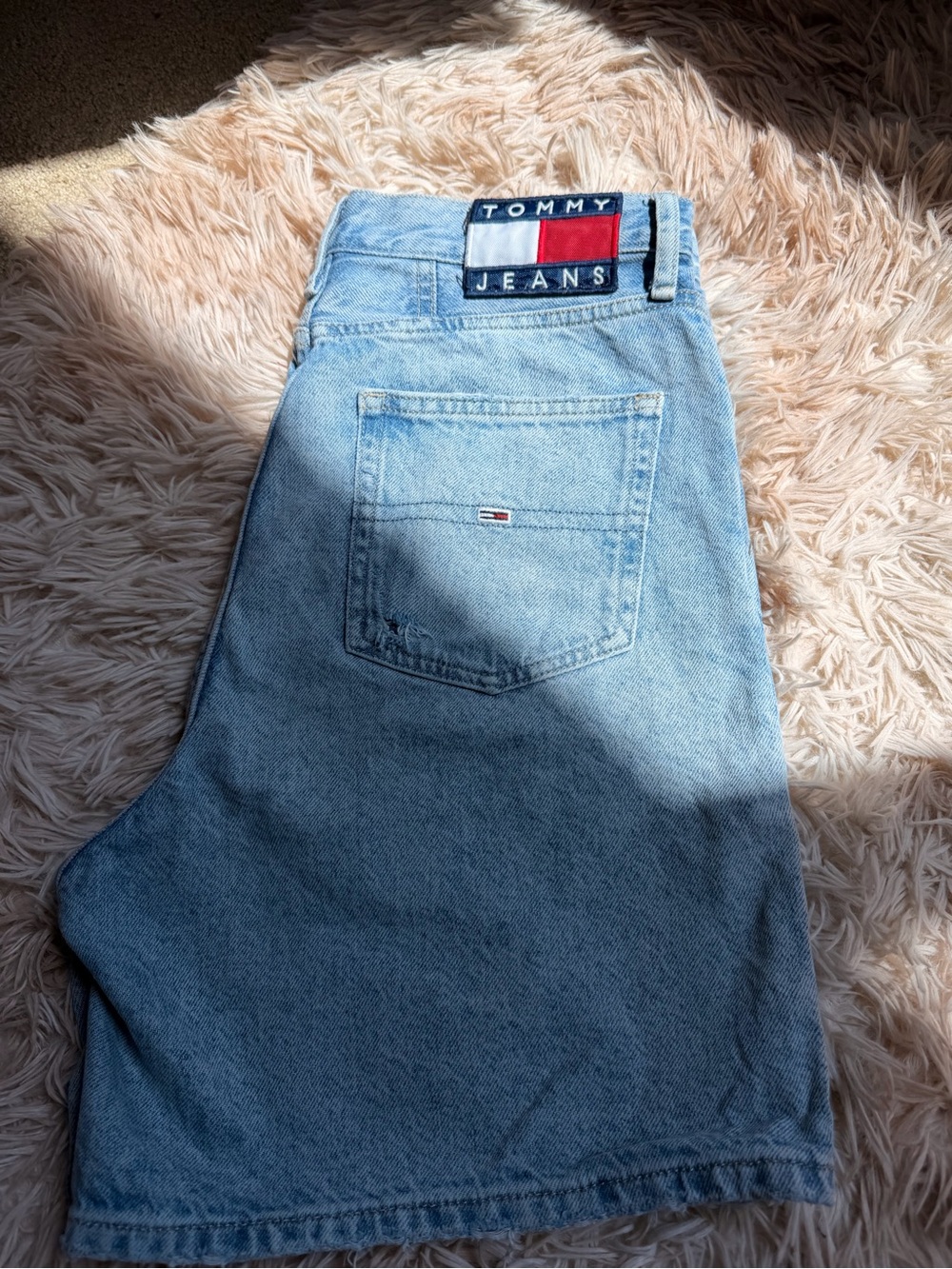 Tommy Hilfiger Vintage Denim Mom Shorts High Rise 90s